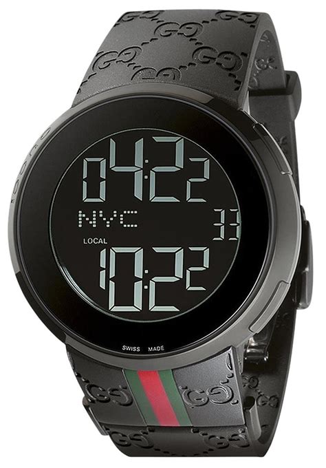 orologio gucci digitale nero